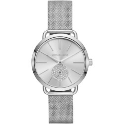 Дамски часовник Michael Kors Portia Silver Mesh MK3843