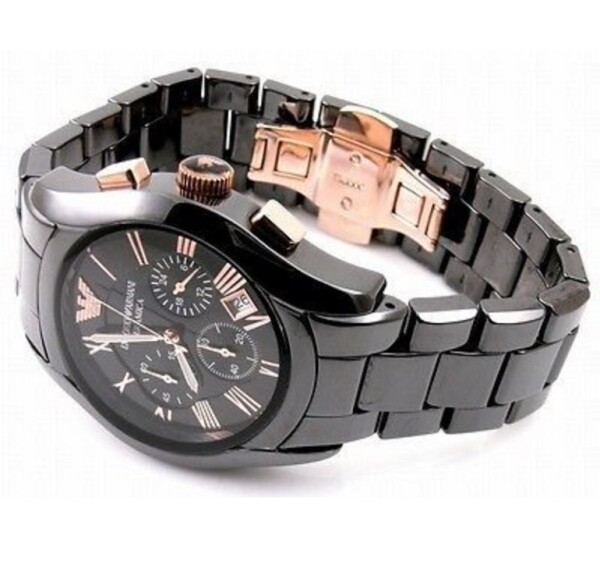 Мъжки часовник Emporio Armani Ceramica Chronograph AR1410