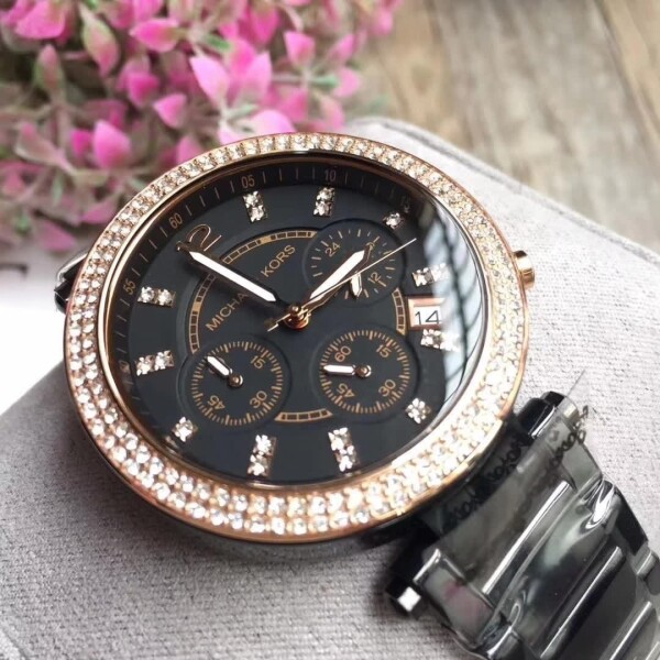 Дамски часовник Michael Kors Parker Chronograph Black MK5885