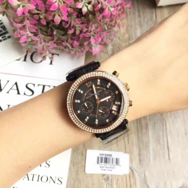 Дамски часовник Michael Kors Parker Chronograph Black MK5885